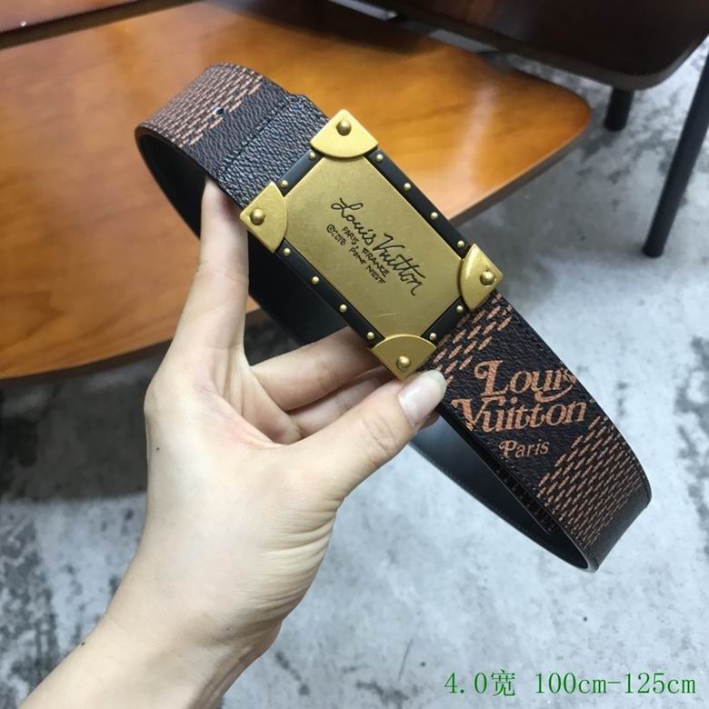 LV Belt 40mmX95-125CM 7D (733)